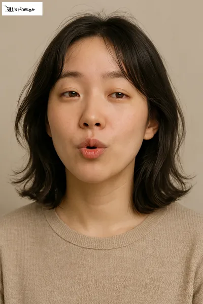 [우리말] 그녀의 입술이  달막달막 움직였다