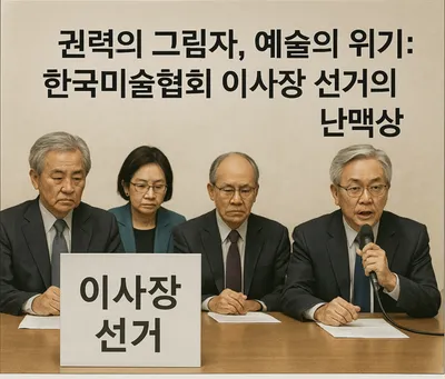 [발행인 칼럼]예술의 이름으로 벌어진 권력 투쟁: 한국미술협회 이사장 선거의 민낯