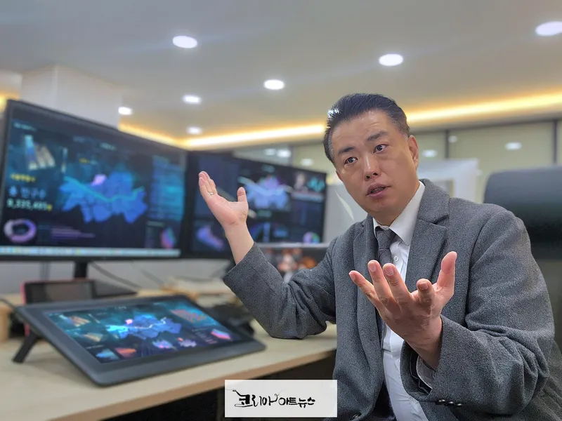 ▲(주)데이터포털 연구원 빅데이터시각화팀(메타버스) 이민호 팀장, 공공데이터를 더욱 가치있게 STANDARD 제시하다!