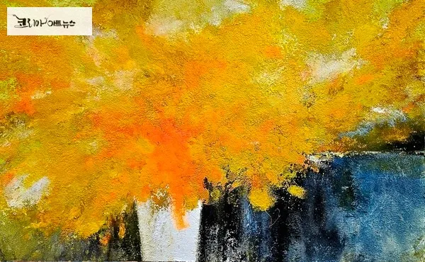 스며들다 / Permeate 42부제 : DvořákSerenade For Strings In E Major, Op.22,B.52 - 2. Tempo di valse아크릴 + 모래 + 기타혼합80호변형(145 × 92cm)