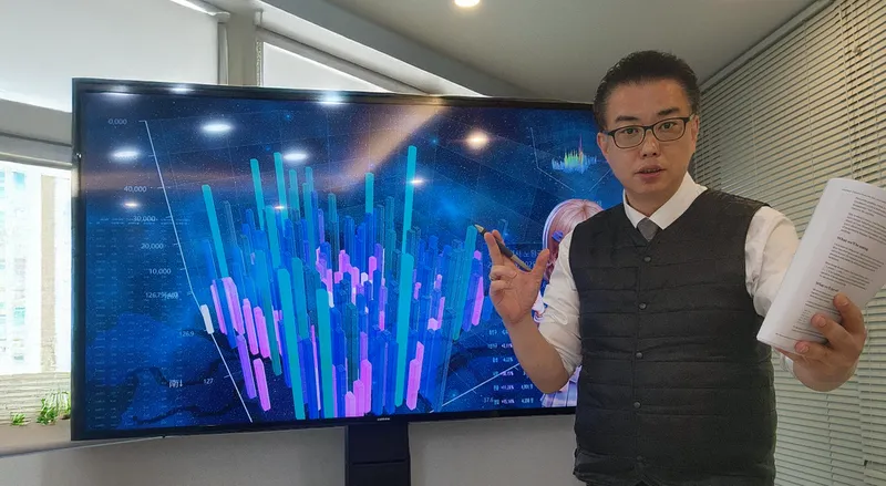 ▲ (주)데이터포털 연구원 빅데이터시각화팀(메타버스) 이민호 팀장