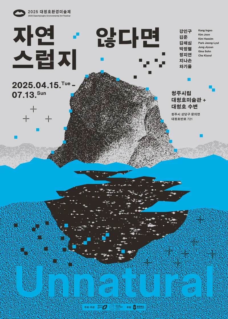 대청호환경미술제 포스터