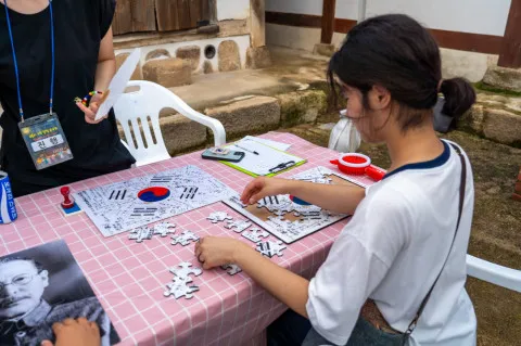 ‘2024년 여주 보통리 고택 달빛 음악회 – 독립운동가 조성환을 만나다’ 현장 / 여민 제공