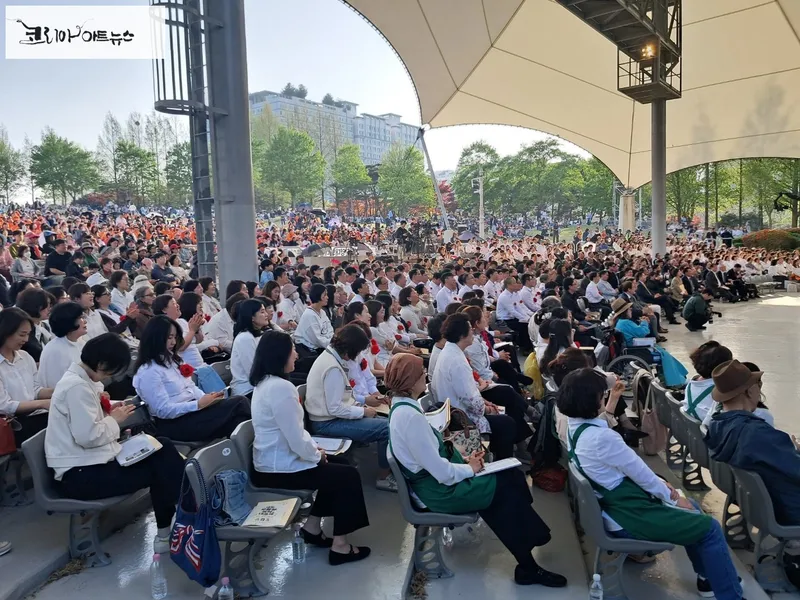 청중들