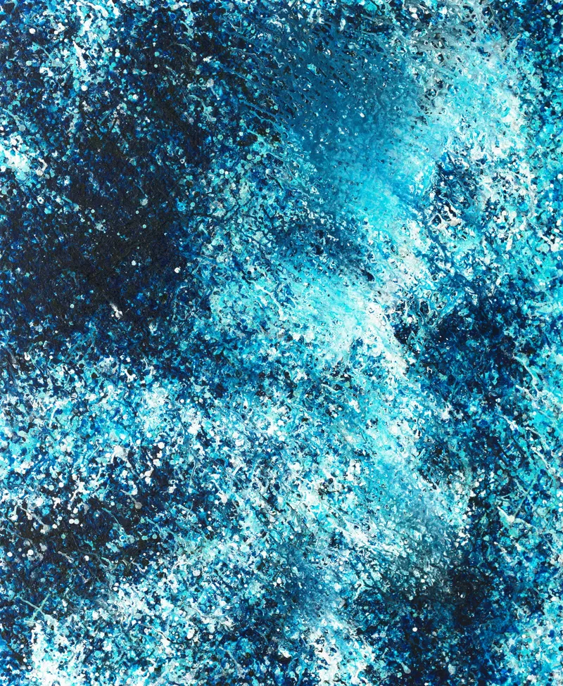 김정미. 구속사, 162.2 x130.3cm, 캔버스에 안료와 미디움, 2024. / 작가 제공