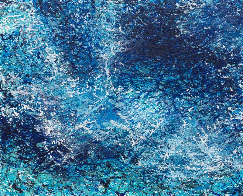 김정미. 구속사, 130.3 162.2cm, 캔버스에 안료와 미디움, 2024. / 작가 제공