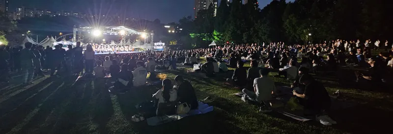 오창호수공원 음악회
