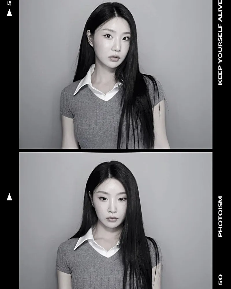 “단정한 긴생머리와 깊은 눈빛”…이유나, 숏단발 갈망→변화 예고 / 걸그룹 브브걸 이유나 인스타그램