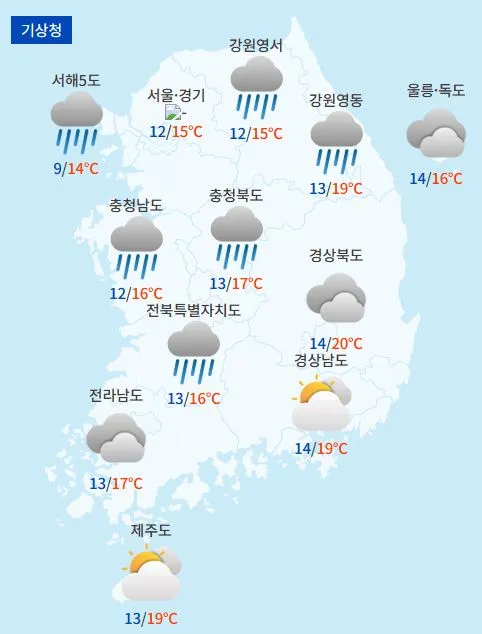 전국날씨예보 / 케이웨더