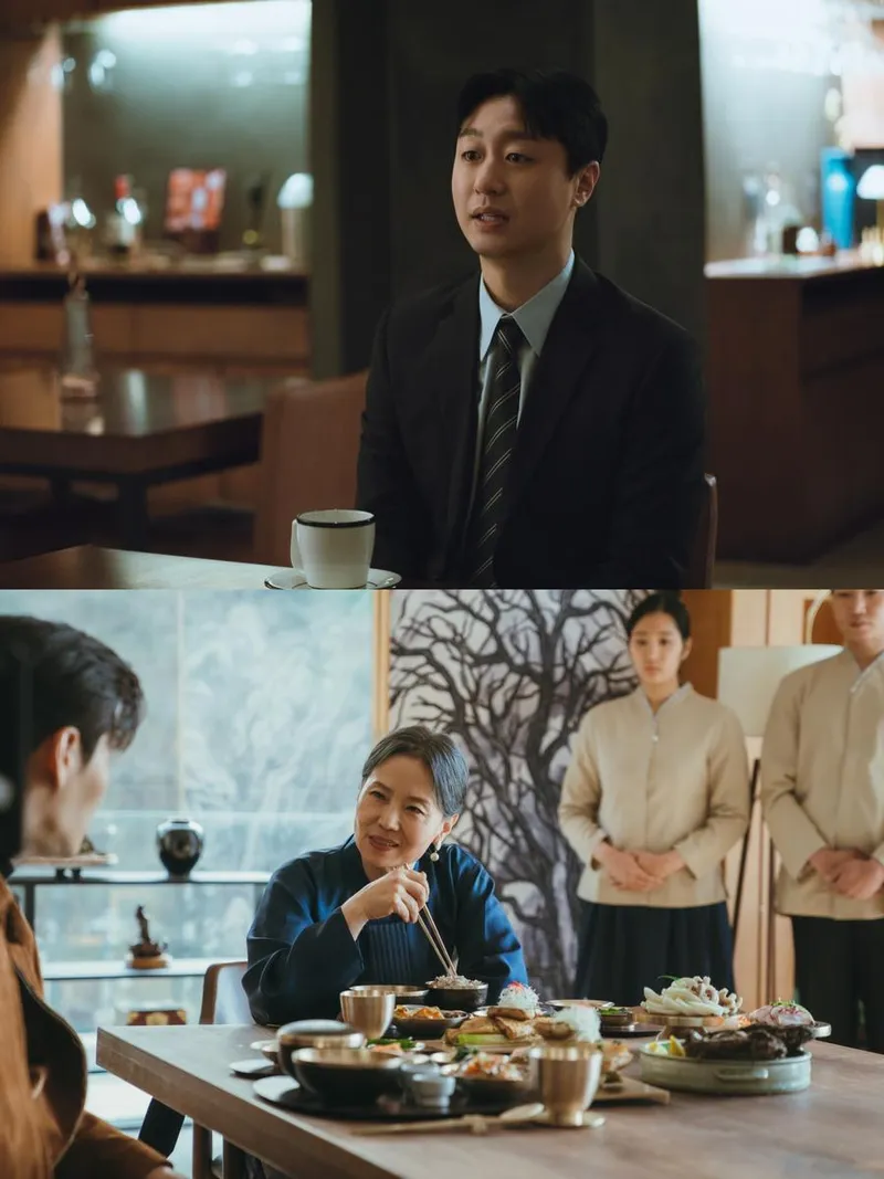 “긴장감 폭발”…배유람·오민애, ‘당신의 맛’ 강하늘 지키는 힘→상속 전쟁 태풍 예고 / 지니TV오리지널