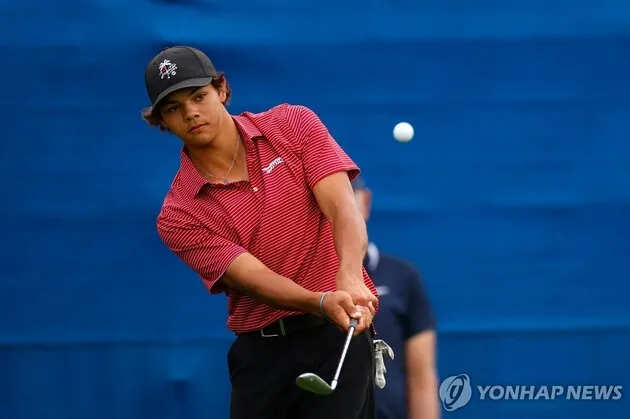 “3오버파 75타”…우즈 아들 찰리, US오픈 지역예선 탈락→본선 도전 무산 / 연합뉴스