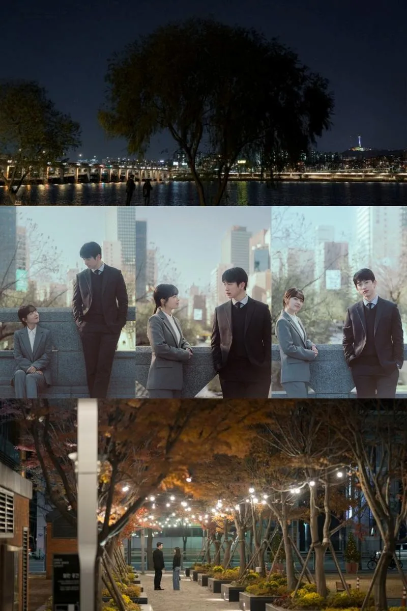 “서울 빌딩숲 뒤에 숨어있던 감성”…박보영·박진영, ‘미지의 서울’ 포스터→로맨틱 기대감 증폭 / tvN