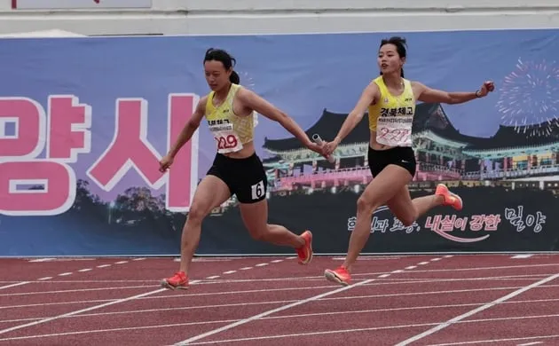“여고부 400ｍ 계주 우승”…서예림, 종별육상 3관왕→4관왕 도전 / 연합뉴스