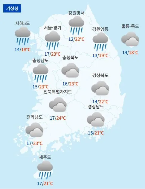 전국날씨예보 / 케이웨더