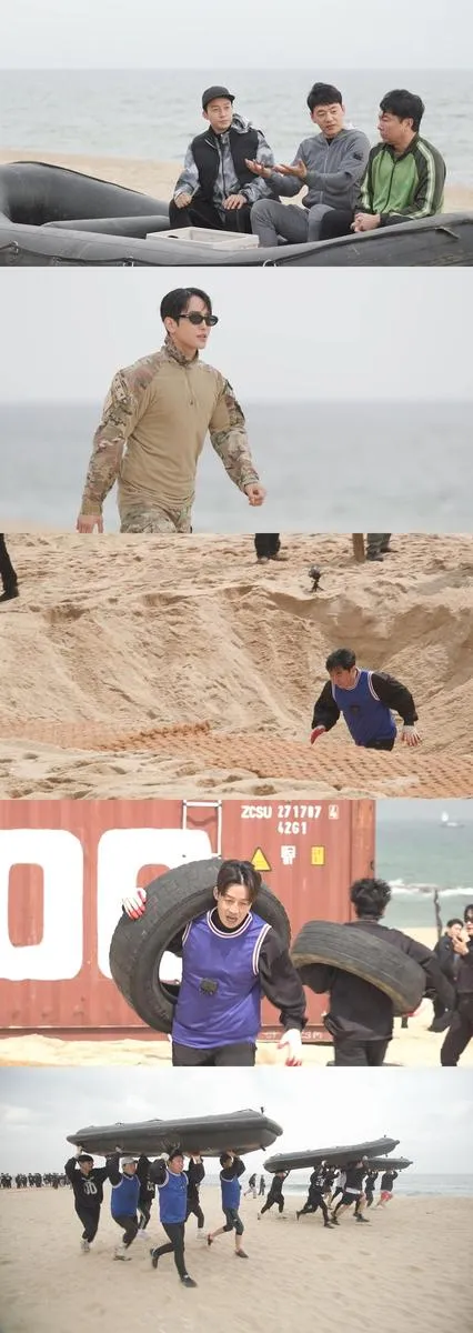 “UDT도 놀란 근성”…‘미운 우리 새끼’ 김승수X임원희X허경환, 육준서와 서바이벌→극한의 유쾌함 / SBS