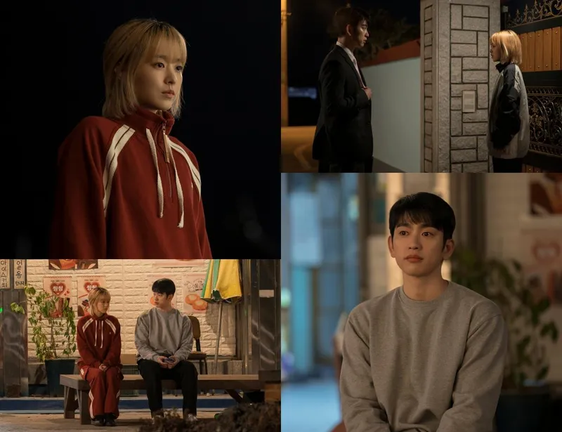 “첫사랑 앞 낯선 추리닝”…박보영·박진영, ‘미지의 서울’ 재회→서툰 설렘 / tvN