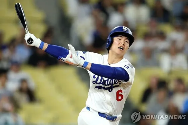“대주자 출격 1안타”…김혜성, 연장 접전 맹타→LA다저스 3연승 견인 / 연합뉴스