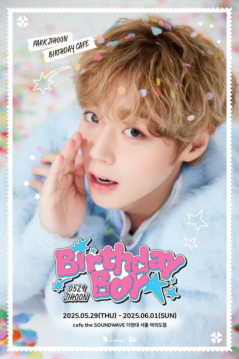 “진심으로 준비한 선물”…박지훈, 생일 팝업 카페로 팬사랑→현장 설렘 폭발 / YY엔터테인먼트