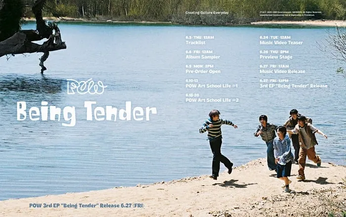 “유럽풍 감성의 질주”…파우(POW), ‘Being Tender’ 컴백 플랜→글로벌 투어 도전 / 그리드엔터테인먼트