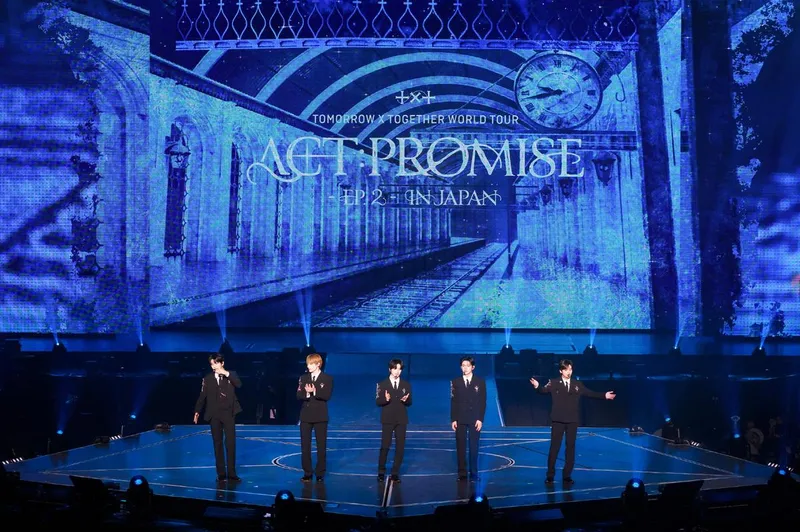 “열광의 함성 속 약속”…투모로우바이투게더(TXT), ‘ACT : PROMISE’ 월드 투어 피날레→더 큰 도약 예고