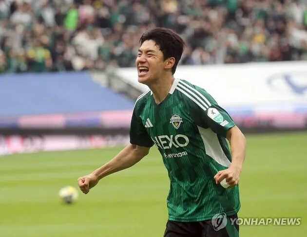 “첫 대표팀 합류”…전진우, 월드컵 예선 명단 승선→김민재 결장 / 연합뉴스