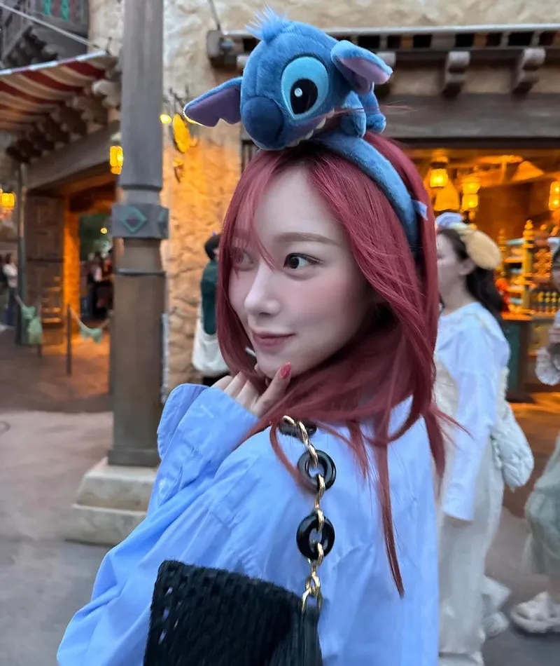 “ohana”…지젤, 해질녘 미소→동화 속 여운 / 걸그룹 에스파 지젤 인스타그램