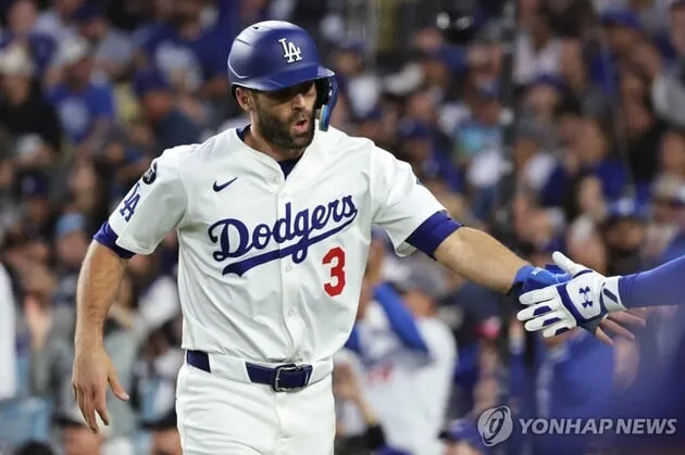 “에인절스와 1년 계약”…테일러, 김혜성 경쟁 끝→다저스 떠나 새출발 / 연합뉴스