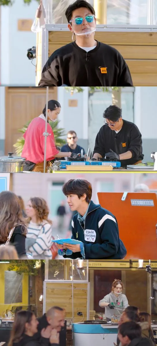 “돌풍 몰아친 현장”…류수영·황광희, ‘길바닥 밥장사’ 대결→심상치 않은 변화 / JTBC