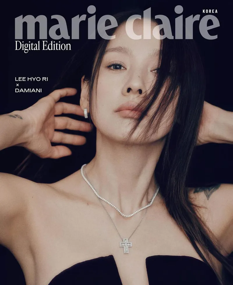 “damiani with marie claire”…이효리, 정적 속 깊은 응시→강렬 미학의 순간 / 가수 이효리 인스타그램
