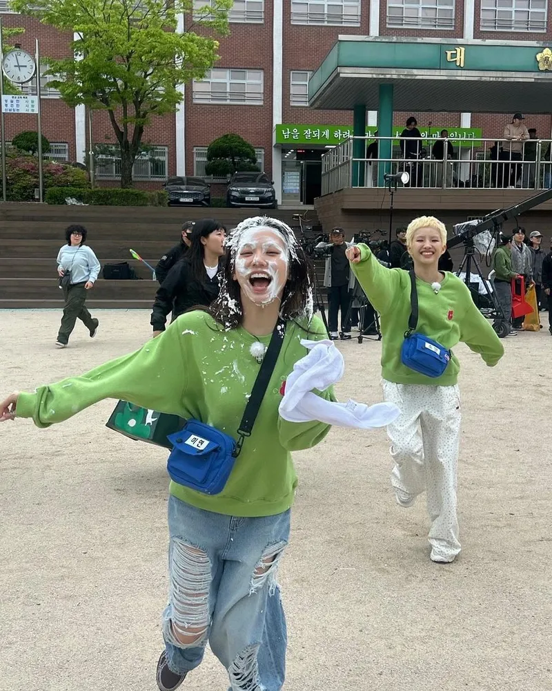 “여니랑 런닝맨 나들이”…미연, 자유로운 질주→유쾌한 봄날 해방 / 걸그룹 아이들 미연 인스타그램