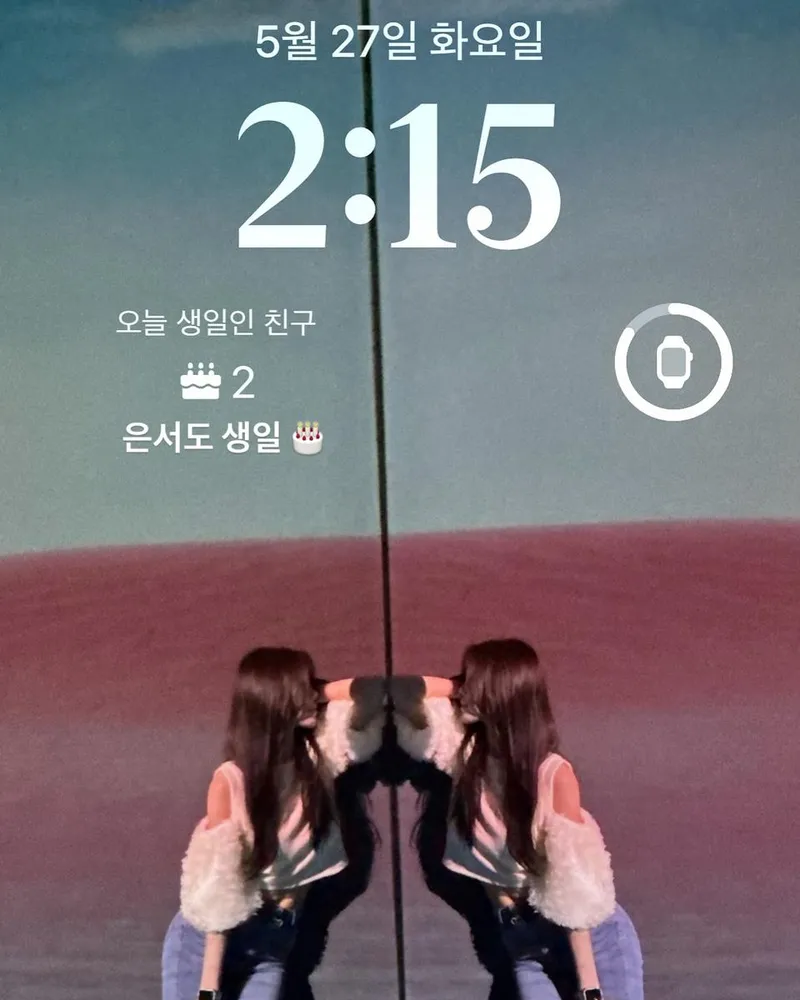 “축하해주신 마음 고스란히 느껴져”…다원, 생일 오후→따스한 자아와의 만남 / 걸그룹 우주소녀 다원 인스타그램