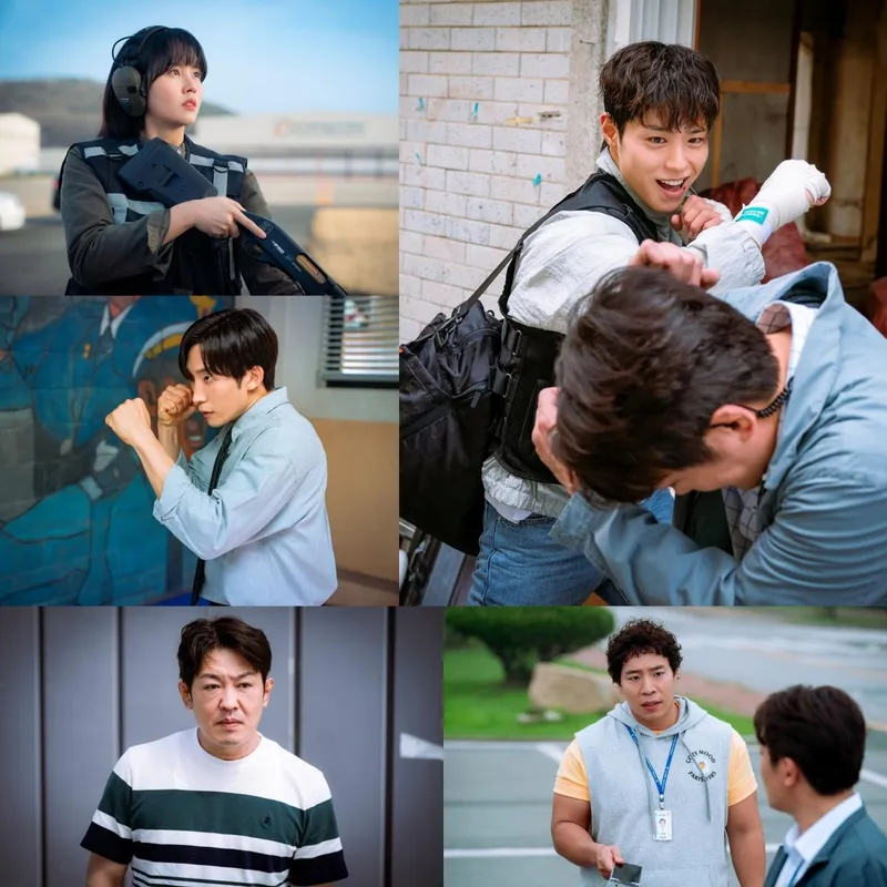 “불의는 반드시 잡는다”…박보검·굿보이, 강렬한 정의의 한마디→분위기 폭발 / SLL, 스튜디오앤뉴, 드라마하우스스튜디오