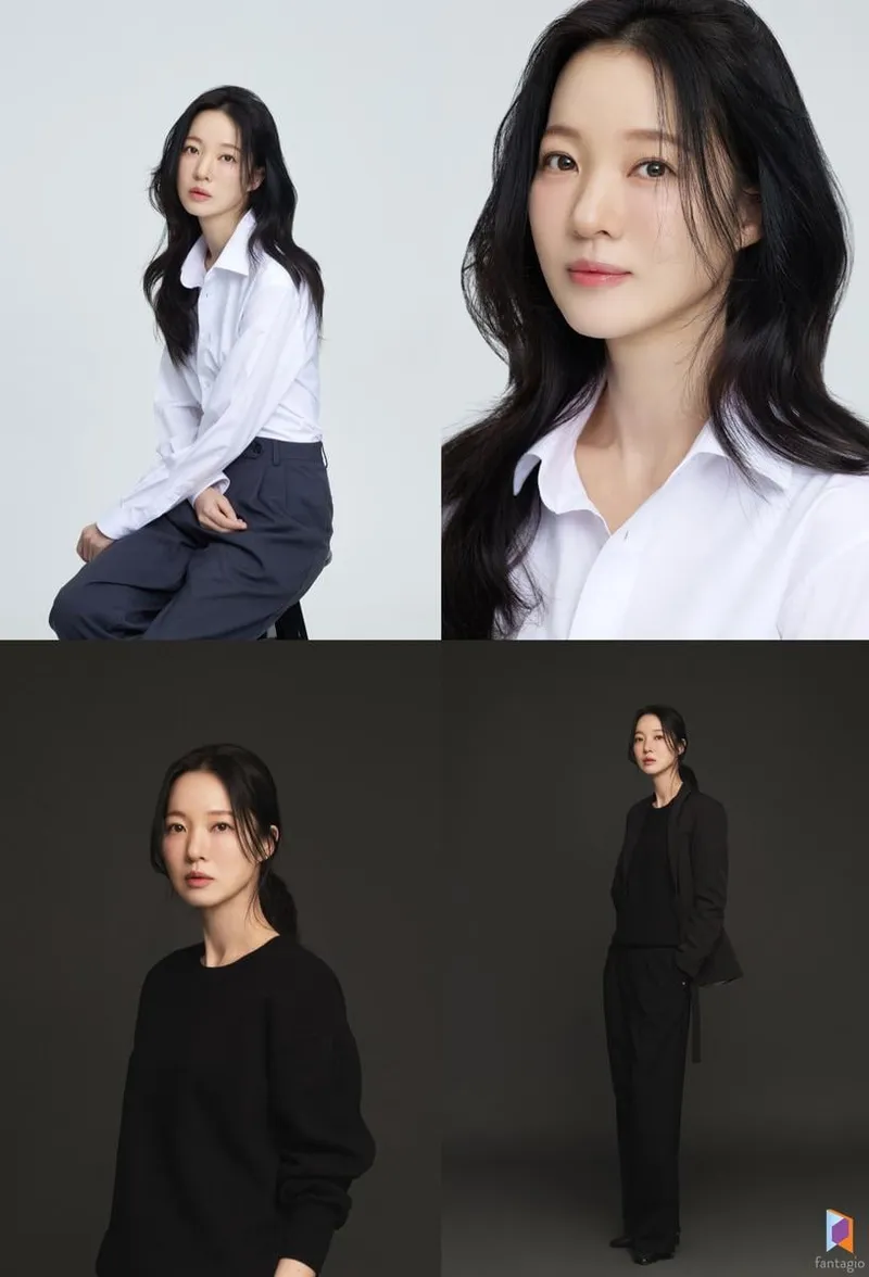 “청순과 우아함 공존”…전여진, 판타지오 새 프로필→강렬한 변신 / 판타지오