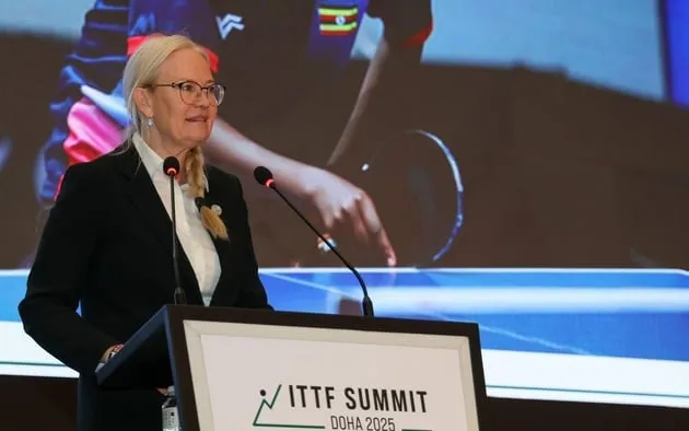 “재선 성공”…쇠링, ITTF 회장 선거서 신승→4년 임기 연장 / 연합뉴스