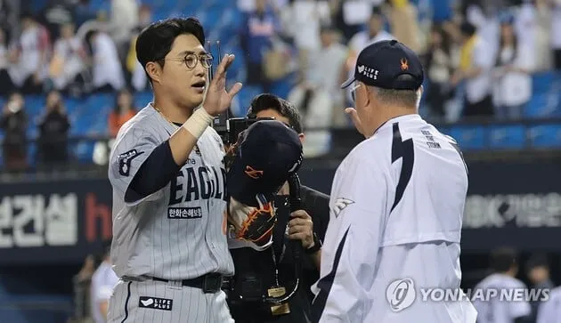 “연장 11회 투런포 작렬”…채은성, LG전 결승 홈런→한화 6-5 극적 승리 / 연합뉴스