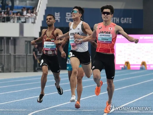 “30년 만의 쾌거”…이재웅, 아시아선수권 1,500m 은메달→한국 육상 새 역사 / 연합뉴스