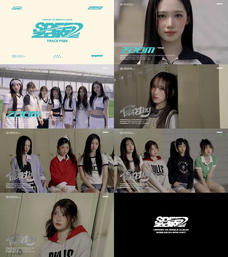 “강렬한 비트로 질주”…USPEER, ‘SPEED ZONE’ 데뷔→7인조 신인 각인 / 알비더블유, WM엔터테인먼트