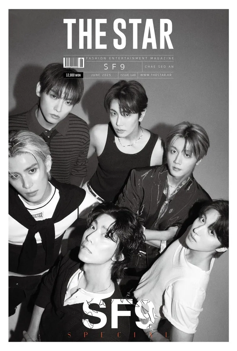 “고혹 담긴 여름 화보”…SF9, ‘더스타’ 커버→콘서트 앞두고 각오 / 더스타