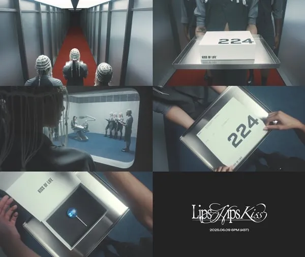 “첫 장면부터 압도”…KISS OF LIFE(키스오브라이프), ‘Lips Hips Kiss’ 미스터리 무드→신비로운 기대감 / S2엔터테인먼트