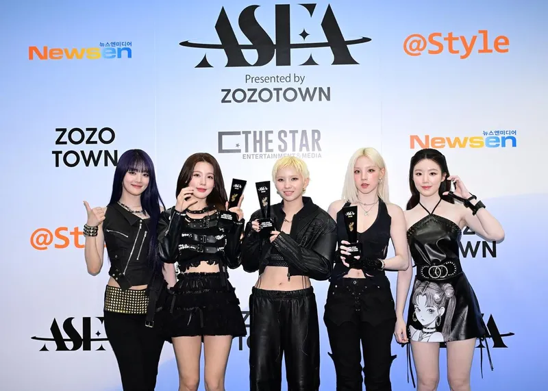 “떨리는 수상 소감”…아이들, ‘ASEA 2025’ 3관왕→진짜 시작은 지금 / ASEA 조직위원회
