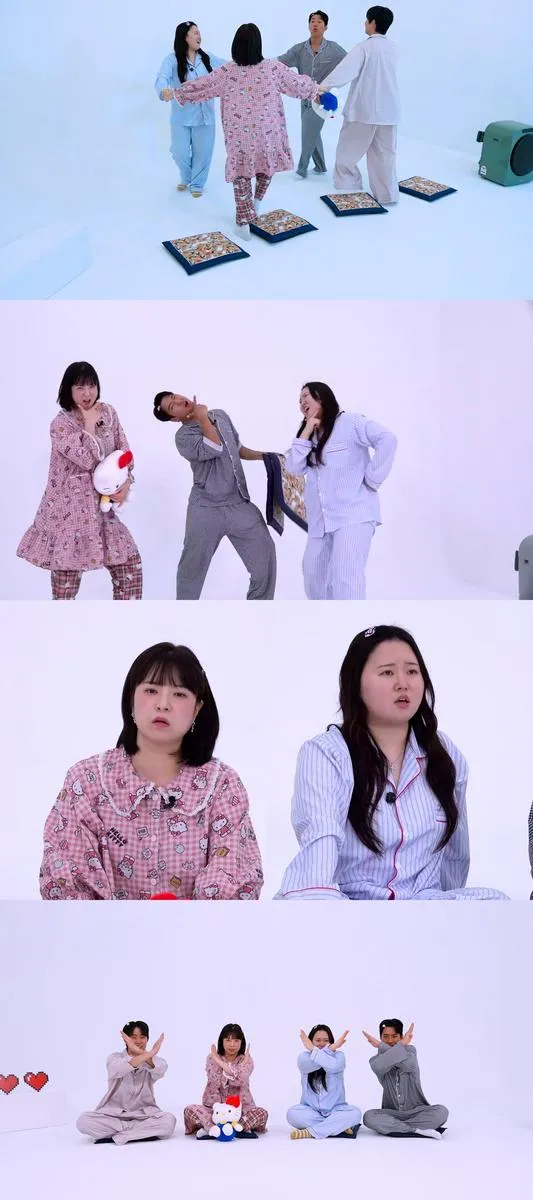 “우리끼리 개그 동아리 같다”…찰스엔터·준빵조교, ‘초특가퀴즈쇼’ 잠옷 케미→유튜브 술렁