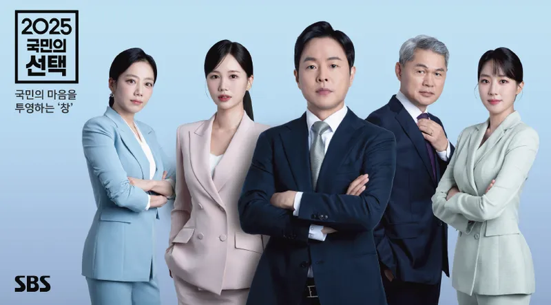국민의 마음을 비추는 창…‘2025 국민의 선택’ XR 혁신→선거 생중계에 새 길 연다 / SBS