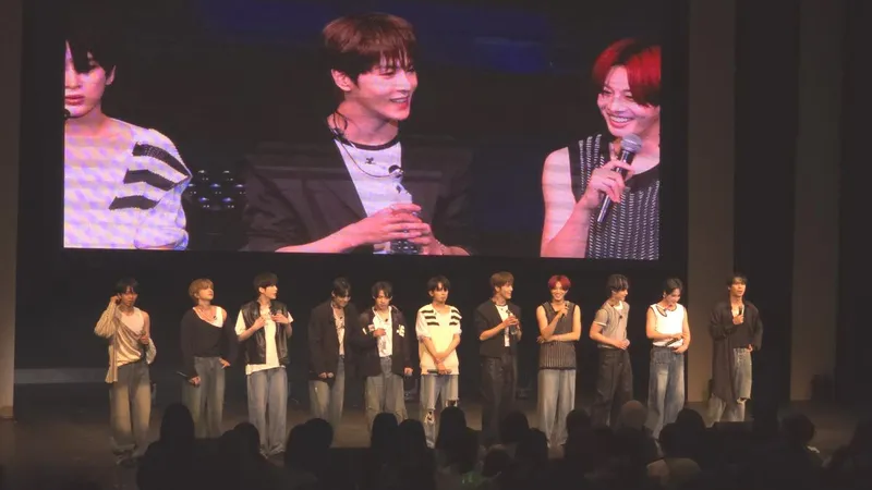 “강렬한 첫 만남”…더블원, ‘판타지 보이즈’ 도쿄 무대→팬덤 열광 / 포켓돌스튜디오