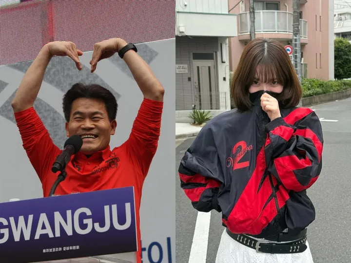 “뜨거운 응원에 흔들린 마음”…에스파 카리나, ‘2번 옷’ 논란→전한길 동참