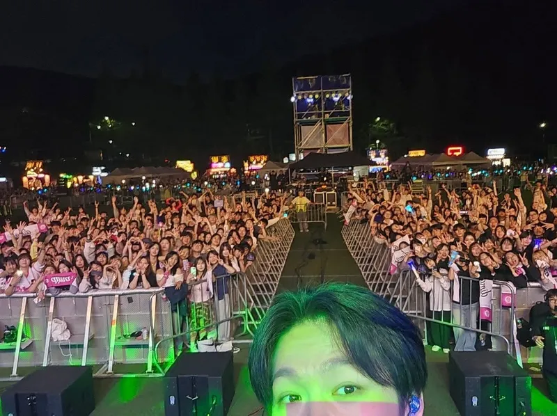 “고맙고 행복했어요”…이창섭, 대축의 파도→뜨거운 밤 기록 / 그룹 비투비 이창섭 인스타그램
