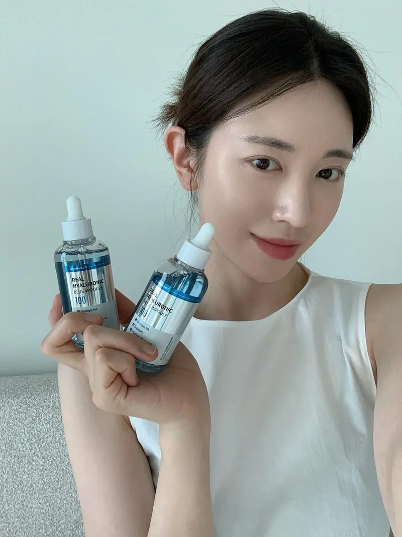 “촉촉한 여름 결심”…유혜주, 산뜻함 가득 미소→청량 피부의 정수 / 인플루언서 유혜주 인스타그램