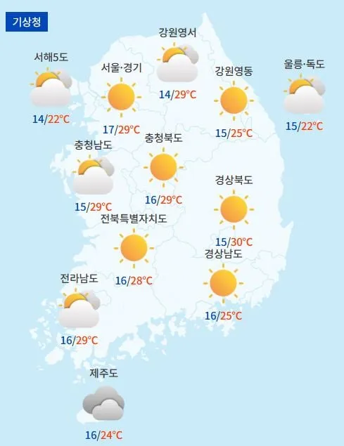 전국날씨예보 / 케이웨더