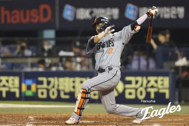 “9회 6득점 폭발”…채은성, NC전 결승포→한화 2위 수성 / 연합뉴스