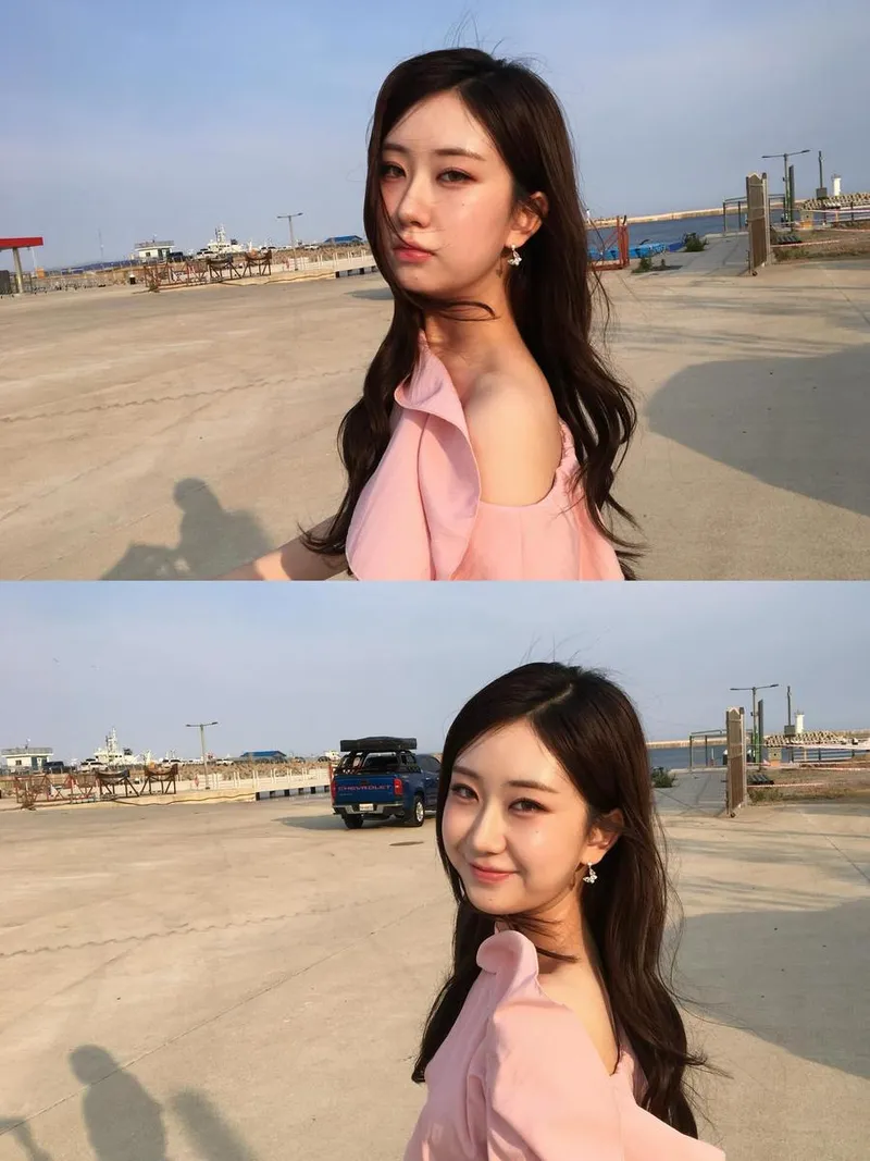 “햇살에 물든 한순간”…전유진, 해안가 설렘→여름빛 청순미 / 가수 전유진 인스타그램