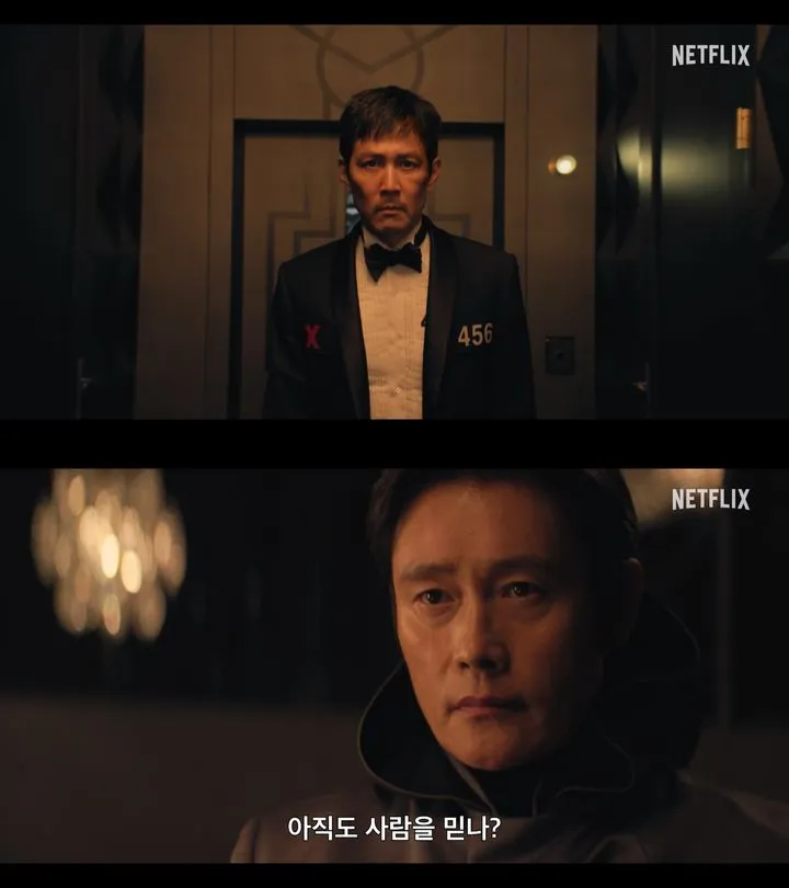 “마지막 대결 울린 물음”…오징어게임3 이정재·이병헌, 믿음 흔들린 순간→정체 드러났다